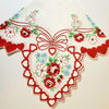 Vintage Inspired Hanky Fabulous & Fancy Hearts Handkerchief
